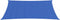 vidaXL - Zonnezeil - 160 - g/m² - 2x4,5 - m - HDPE - blauw