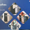Nexxt Wasmand met 3 Compartimenten – Opvouwbaar – 105L – Was sorteerder – Multifunctioneel –