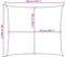 vidaXL - Zonnezeil - 160 - g/m² - 2,5x3 - m - HDPE - crèmekleurig