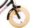 Volare Excellent Kinderfiets - Meisjes - 12 inch - Afneembare zijwieltjes - Zwart