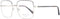 Gant GA4128 55050 bril zonder sterke - Dames - Bruin