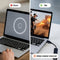 Skoov Ethernet Adapter USB-C - USB-C naar Gigabit Ethernet - 1000 Mbps - Zilver