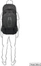 Osprey Atmos AG 65 - Trekkingrugzak - Heren Black S / M