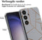 iMoshion Hoesje Geschikt voor Samsung Galaxy S24 Plus Hoesje Siliconen - iMoshion Design hoesje - Meerkleurig / White Graphic