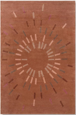 Lihou Vloerkleed - 200x300 - Rechthoek - Laagpolig Tapijt - Modern - Oranje, Rood