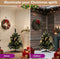 vidaXL - Kunstkerstboom - met - verlichting - en - standaard - 60 - cm - PVC - groen