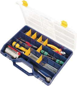 Tayg Case3 - Assortimentskoffer - 5 tot 26 vakken - Blauw 460 x 350 x 81 mm