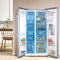 Midea EIX6 - Amerikaanse Koelkast - 516L - No Frost - RVS