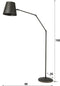 AnLi Style Vloerlamp knik verstelbaar