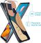 iMoshion Hoesje Geschikt voor Samsung Galaxy A21s Hoesje Siliconen - iMoshion Design hoesje - Meerkleurig / Line Art Color Face