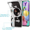 iMoshion Hoesje Geschikt voor Samsung Galaxy A51 Hoesje Siliconen - iMoshion Design hoesje - Zwart / Transparant / Classic Camera