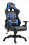 vidaXL - Gamestoel - kunstleer - blauw