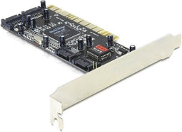 DeLOCK SATA Controller - 4 poorts met Raid - PCI 2.2 - 32-Bit