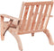 vidaXL - Tuinstoel - Adirondack - 75x77x77 - cm - massief - douglashout