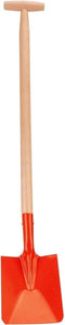 Metalen Schep met Houten Steel 89 cm Assorti