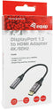 Equip 133445 - Kabel - DisplayPort naar HDMI - Grijs Zwart