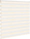 vidaXL - Zebra - rolgordijn - 150x150 - cm - stofbreedte - 145,9cm - marmerbeige