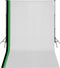 vidaXL Fotostudioset met 3 katoenen achtergronden en frame 3x5 m