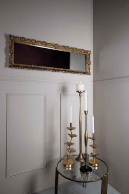 PTMD Matteo Rechthoekige Spiegel - 40 x 8 x 120 cm - Polyresin - Goud