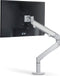 Alberenz® Single Monitorarm Zilver - Monitorbeugel - Zilver met Gasveer - Monitor Beugel - Monitor Arm - Ultrawide monitorarm - Makkelijk Verstelbaar