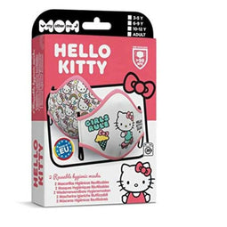 Hello Kitty - Gezichtsmasker - Hygiënisch en herbruikbaar - Volwassenen (2 uds)