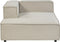 APRICA - Tweezitsbank - Beige - Rechterzijde - Linnen