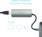 PEPPER JOBS TCH-4 - 4-in-1 USB-C Hub - 4K HDMI USB-A SD/TF kaartlezer - Grijs