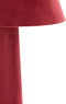 Light & Living Vloerlamp Devia - Velvet - 168cm - Bordeaux