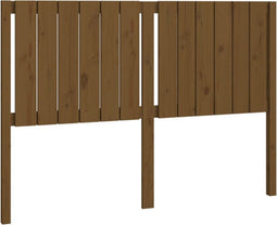 vidaXL - Hoofdbord - 145,5x4x100 - cm - massief - grenenhout - honingbruin