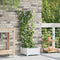 vidaXL - Tuinplantenbakken - met - Waterirrigatiesysteem - - - Wit