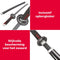 LBB Demon Slayer - Katana - 75 cm - Bamboe handvat - Inclusief standaard (2 stuks)