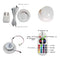 Nachtlamp kinderkamer lamp Konijn LED 16 kleuren RGB wit oplaadbaar 45 cm