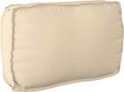 vidaXL - Ligbedkussen - voor - Rugleuning - Beige - 70x40x12 - cm - Oxford - Stof