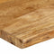 vidaXL - Tafelblad - met - natuurlijke - rand - 140x40x3,8 - cm - massief - mangohout