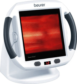 Beurer IL 50 - Infraroodlamp - 300 W met timer en keramisch glas - Groot stralingsveld (30 x 40 cm)