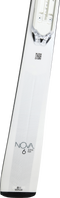 Rossignol Nova 6 - Piste ski's - Inclusief Look Xpress W 11 GW B83 bindingen - Wit/zwart (156 cm)