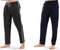 Milanoro - Set van 2 joggingbroeken - Sportief en comfortabel - Marineblauw/Antraciet (2 stuks)