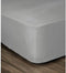 LOVELY HOME Hoeslaken 100% katoen 140x190cm - Muts 35cm - Lichtgrijs