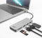 ACT AC7050 - USB-C Hub - 3x USB-A - Kaartlezer - PD Pass-Through - Grijs