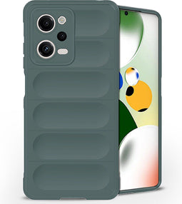 imoshion Hoesje - Geschikt voor Xiaomi Redmi Note 12 Pro - EasyGrip Backcover - Donkergroen