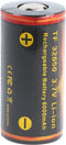 Trustfire 32650 6000mAh 3.6V - 3.7V beschermde Li-ion batterij - 2 stuks