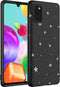iMoshion Hoesje Geschikt voor Samsung Galaxy A41 Hoesje Siliconen - iMoshion Design hoesje - Zwart / Meerkleurig / Goud / Stars Gold