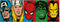 Marvel Comics - Retro Helden Gezichten Mok