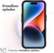imoshion Hoesje Geschikt voor iPhone 15 Plus Hoesje Shockproof - imoshion Rugged Hybrid Carbon Case - Zwart