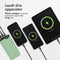 imoshion Powerbank 20000 mAh - Snellader 22.5W - USB-C & USB A - Lichtgroen