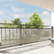 vidaXL - Plantenafdekking - met - zeilringen - 1x10 - m - polyethyleen