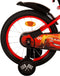 Disney Cars Kinderfiets - 16 inch - Stalen frame - Rood zwart