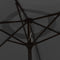 vidaXL - Parasol - met - metalen - paal - 300 - cm - antraciet