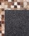 TORUL - Patchwork vloerkleed - Lichtbeige - 160 x 230 cm - Koeienhuid leer