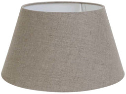 Light & Living - Lampenkap DARK LINEN - 25x18x14cm - Grijs